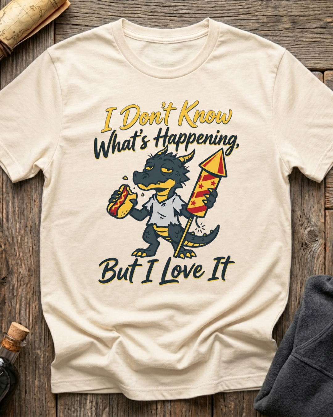 I Don't Know What's Happening But I Love It T-Shirt