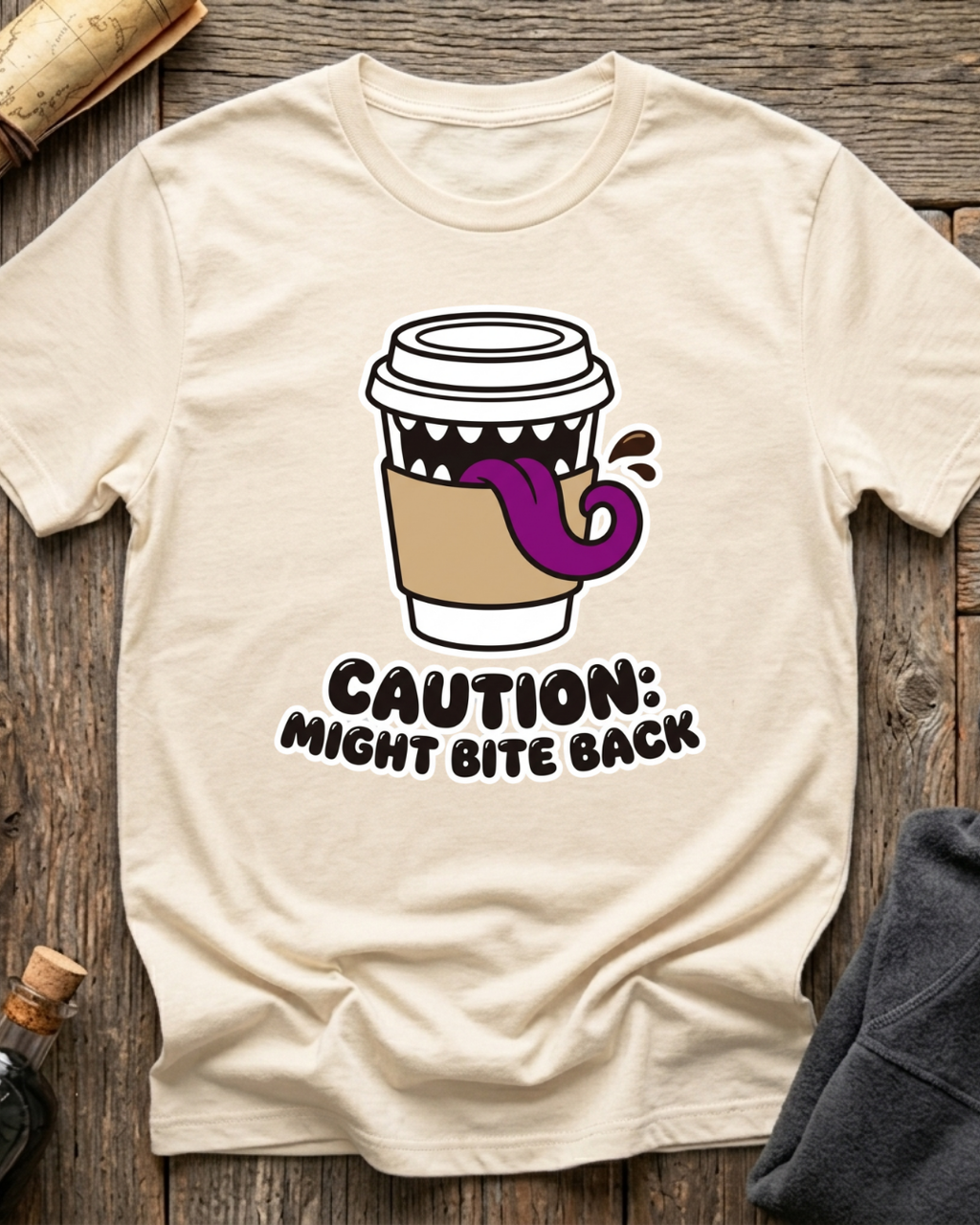 Caution: Might Bite Back T-Shirt