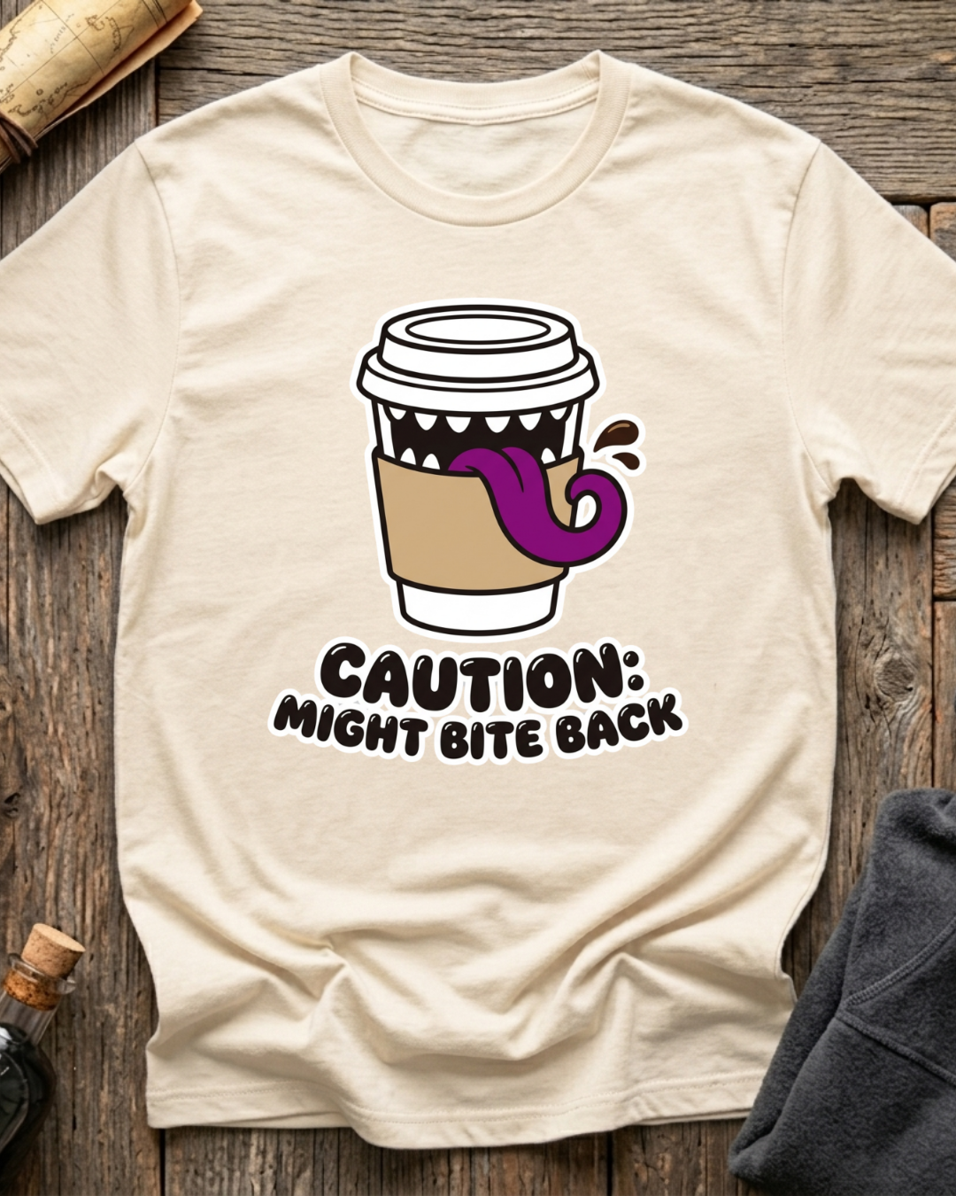 Caution: Might Bite Back T-Shirt