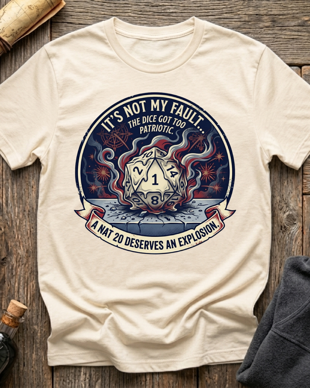 The Dice Got Too Patriotic T-Shirt