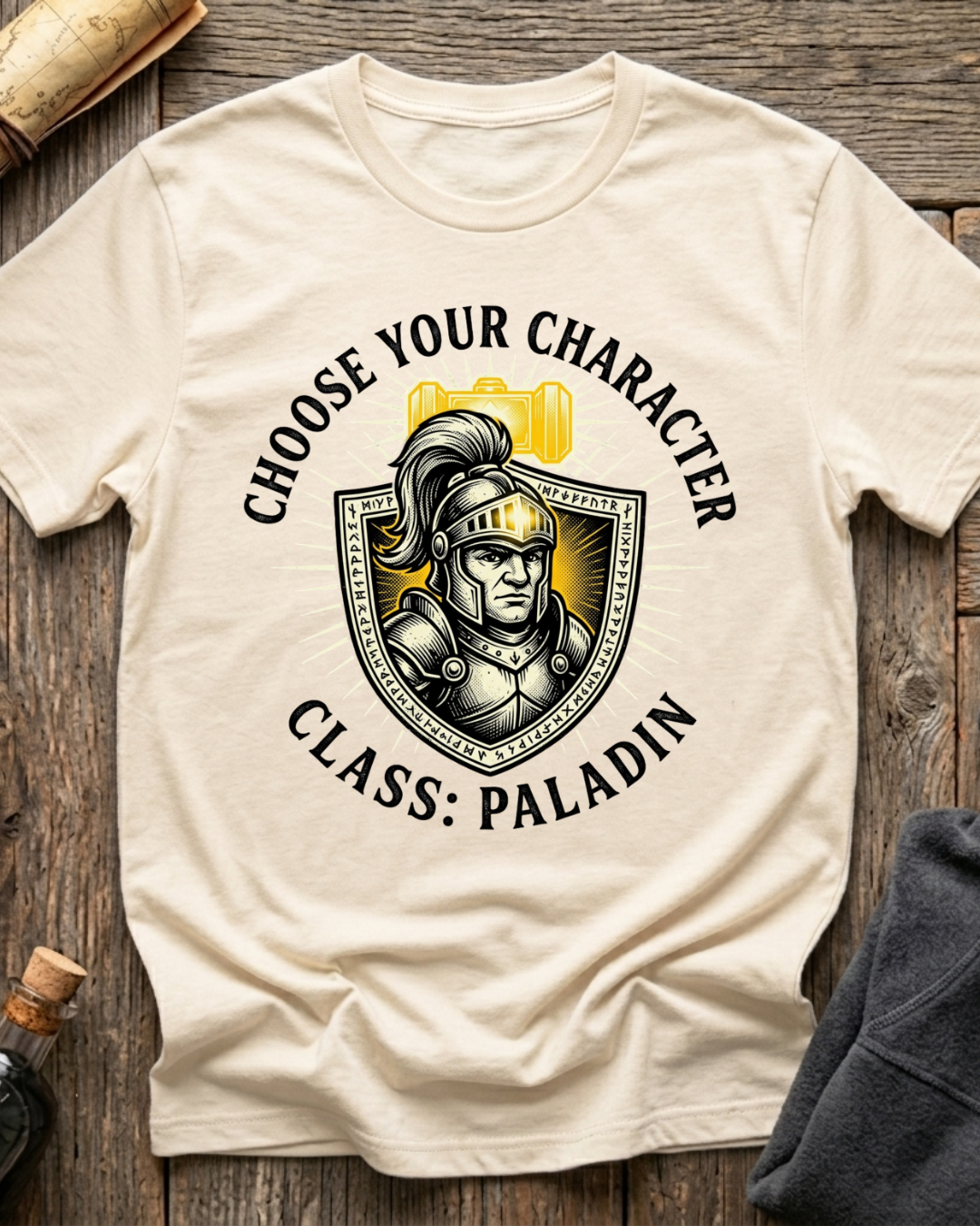 Choose Your Character Class: Paladin T-Shirt