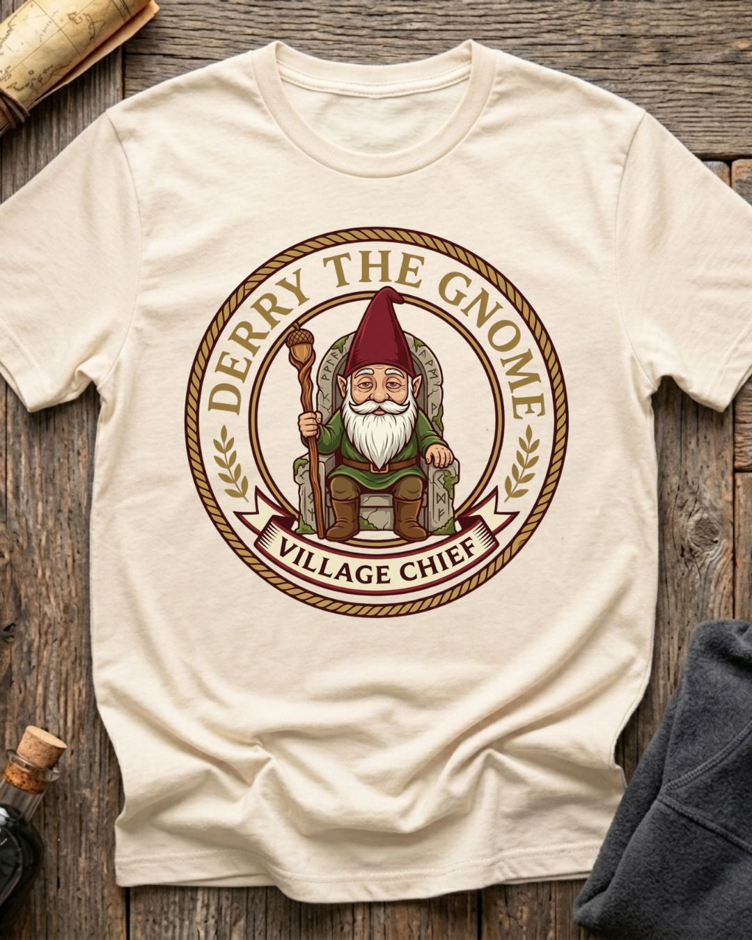 Derry The Gnome Village Chief T-Shirt