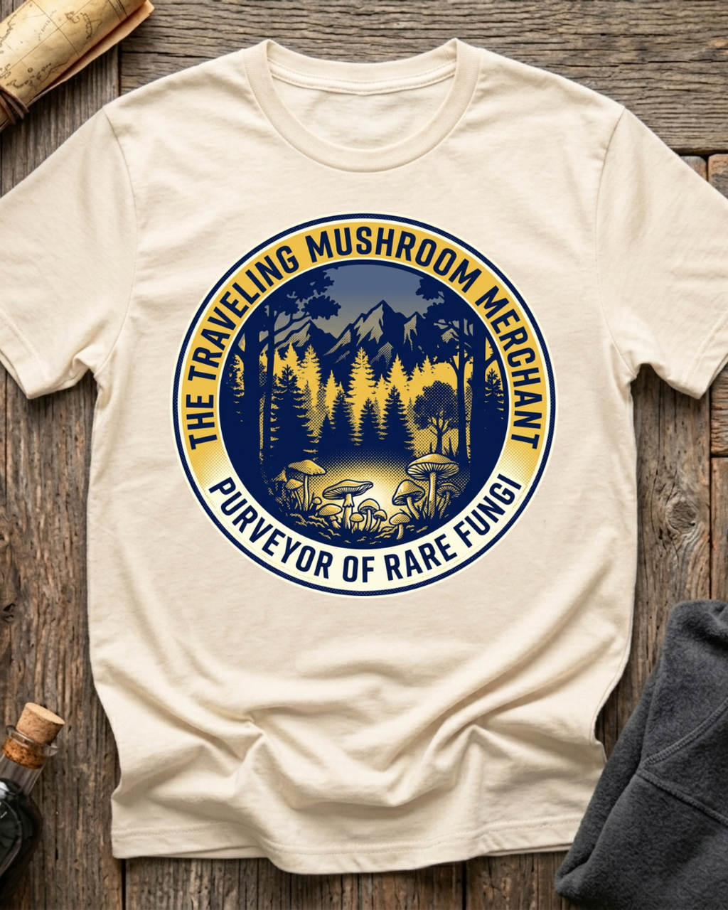 Traveling Gnome Merchant T-Shirt