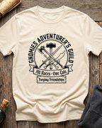 Gnomies Adventure Guild - All Races. One Tale V.1 T-Shirt