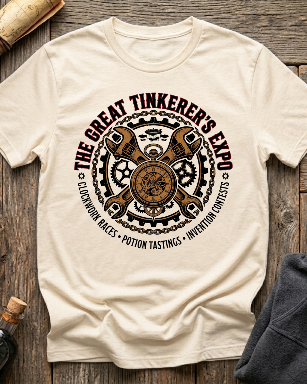 The Great Tinkerer's Expo Crest T-Shirt