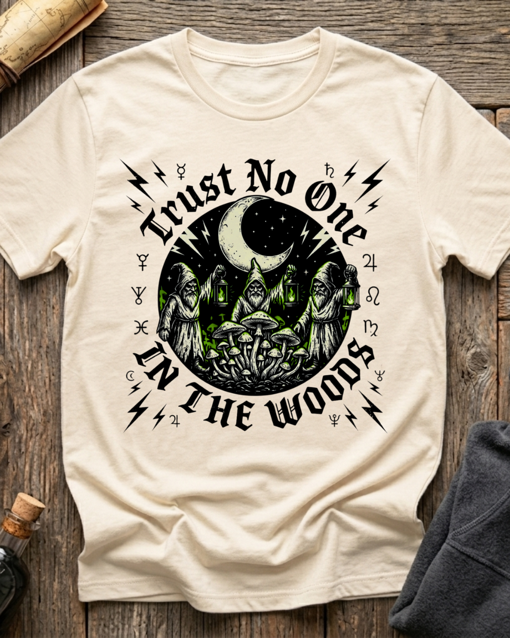 Trust No One In The Woods T-Shirt