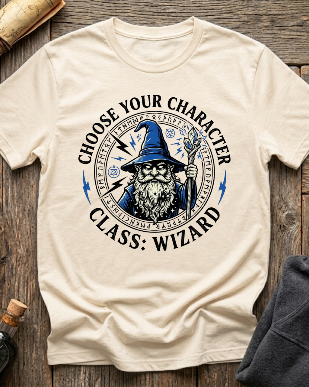Choose Your Character Class: Wizard T-Shirt