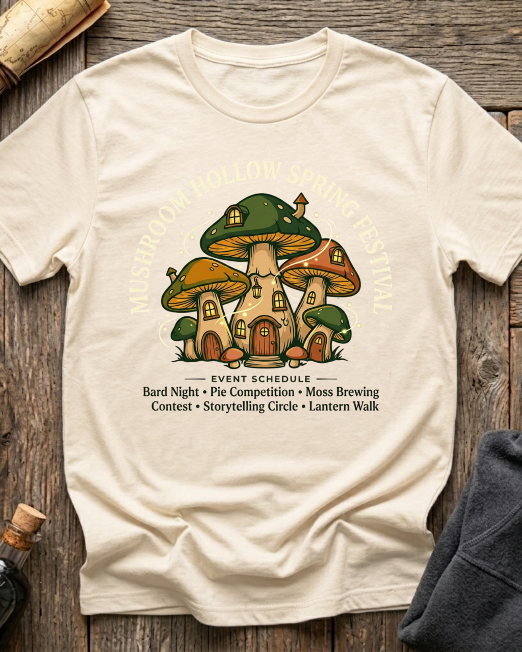Mushroom Hollow Spring Festival T-Shirt
