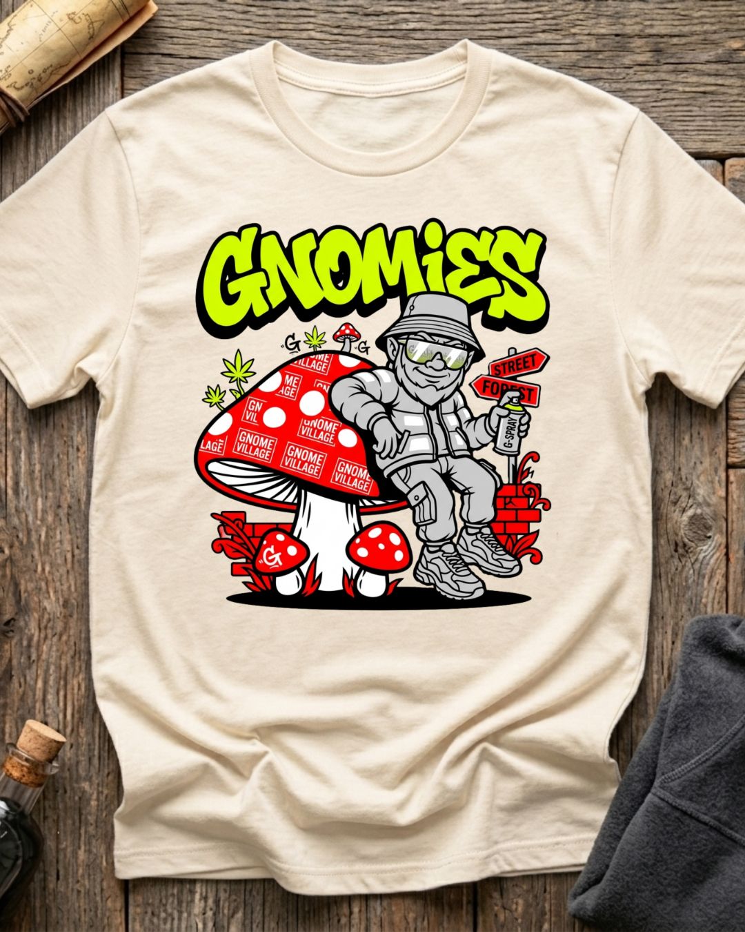 Gnome Village Graffiti T-Shirt
