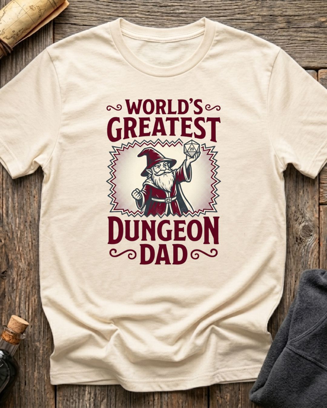 World's Greatest Dungeon Dad T-Shirt
