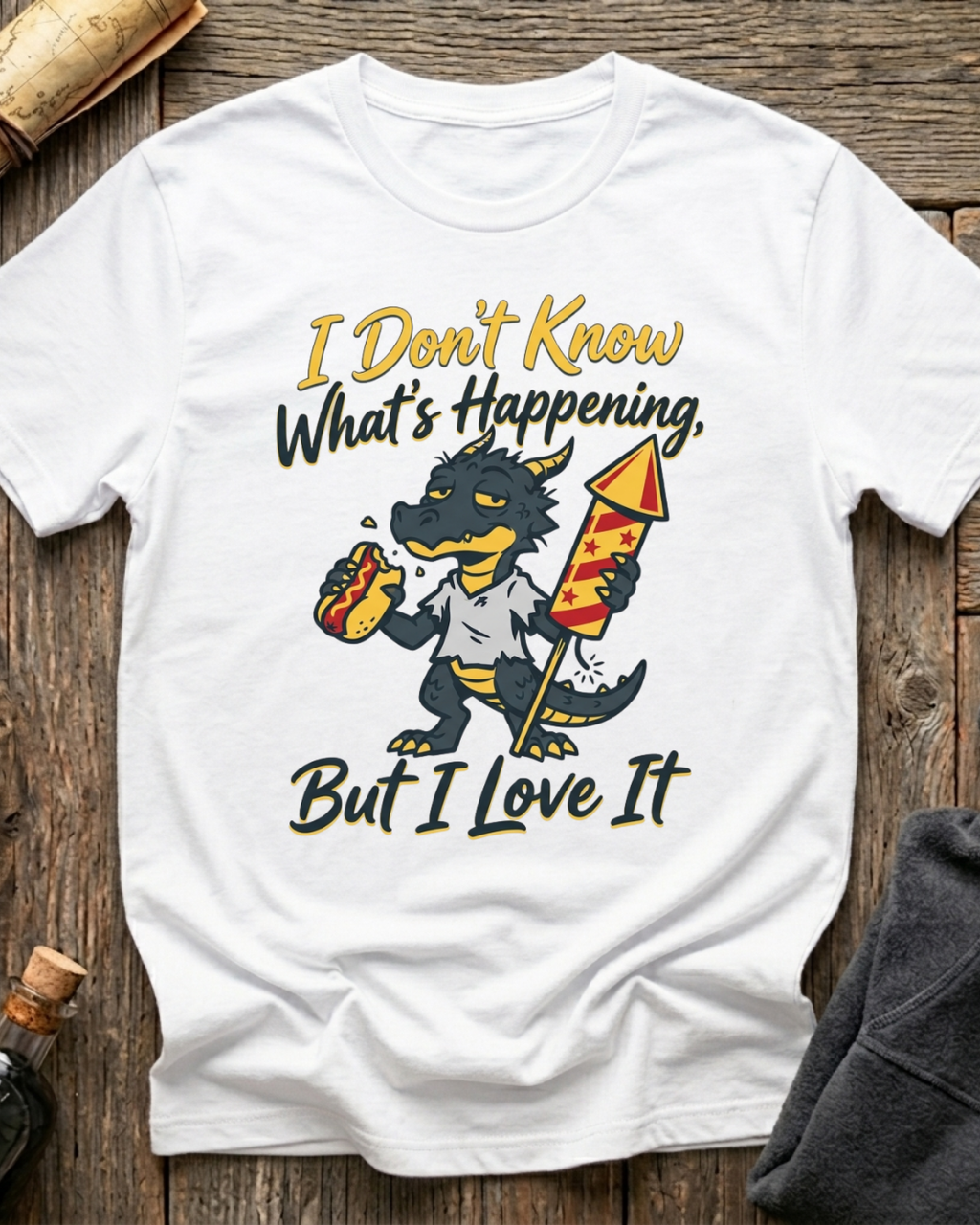 I Don't Know What's Happening But I Love It T-Shirt