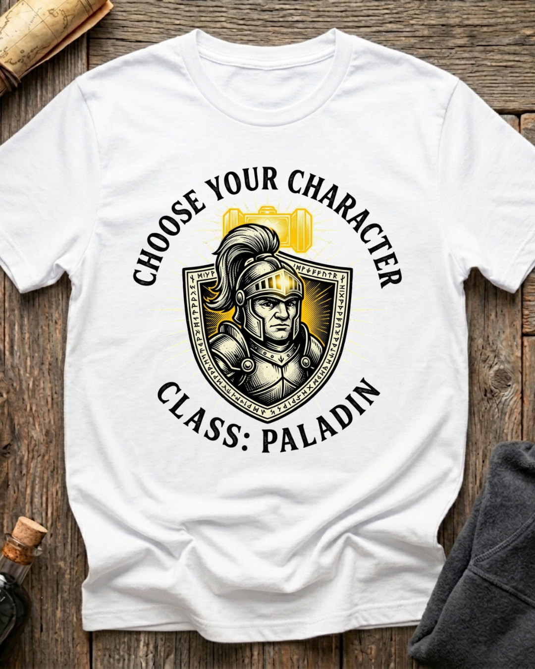 Choose Your Character Class: Paladin T-Shirt