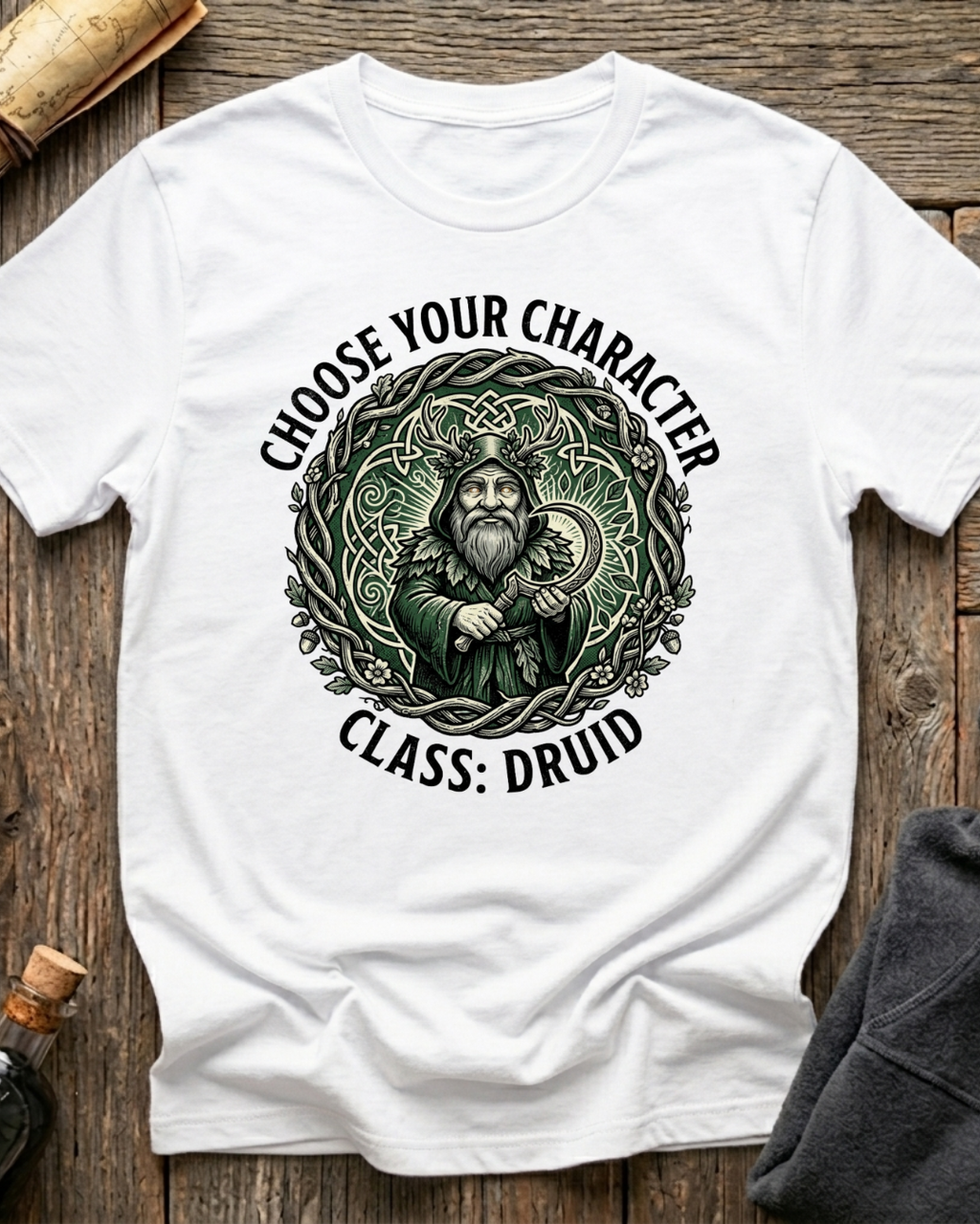 Choose Your Character Class: Druid T-Shirt
