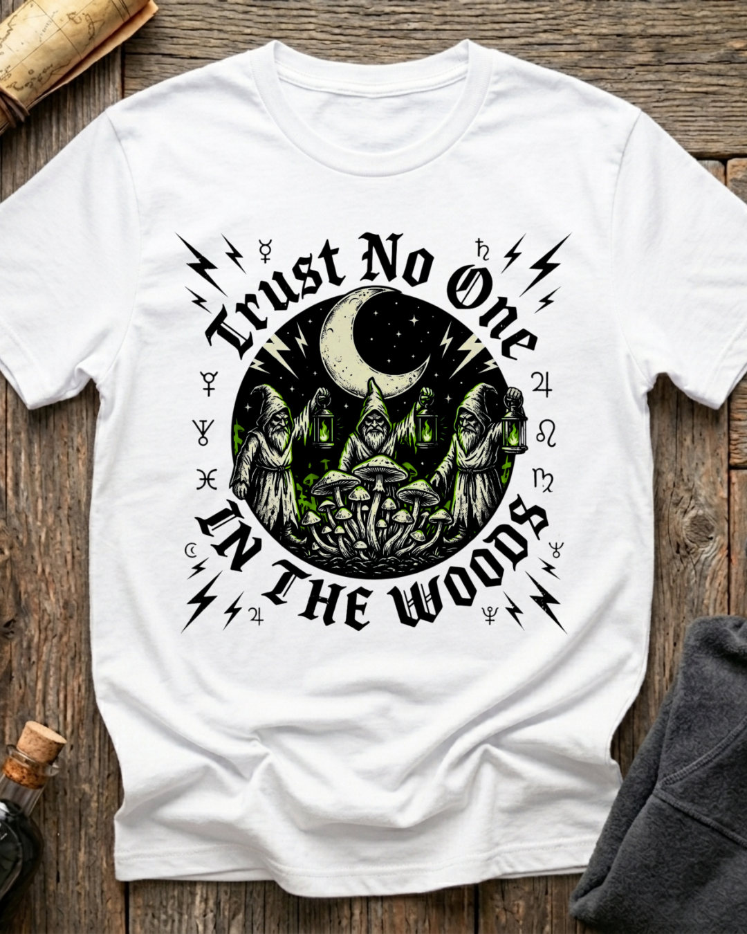 Trust No One In The Woods T-Shirt