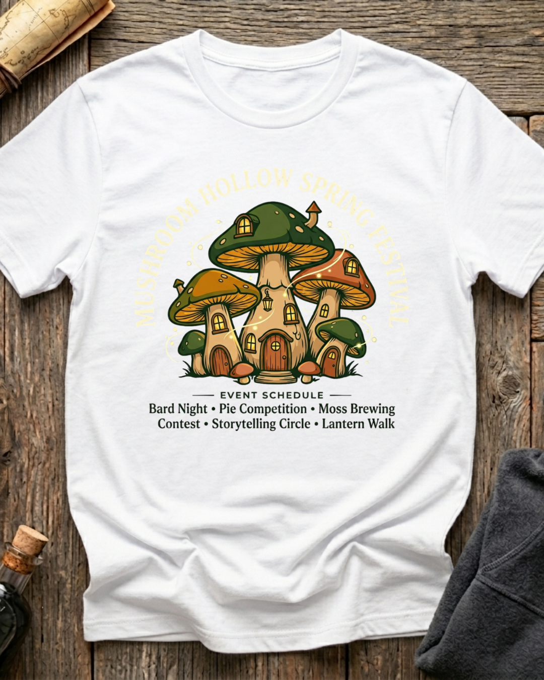 Mushroom Hollow Spring Festival T-Shirt