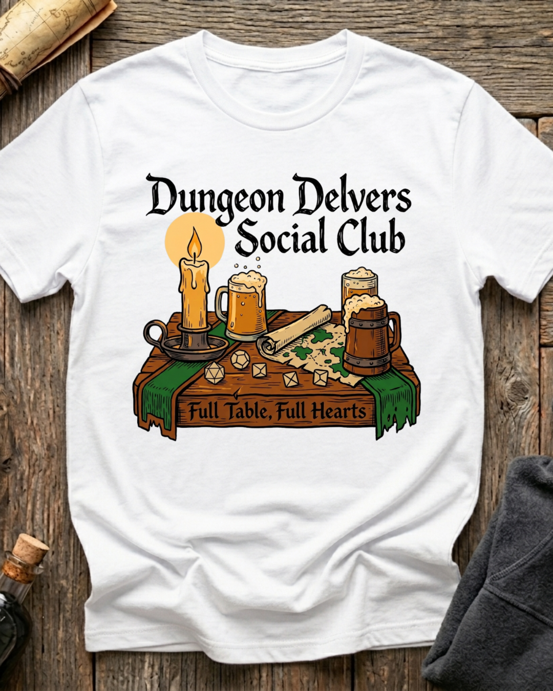 Dungeon Delvers Social Club T-Shirt