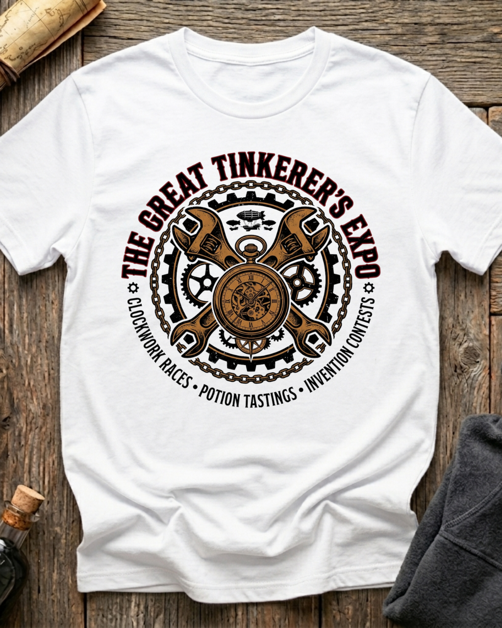The Great Tinkerer's Expo Crest T-Shirt
