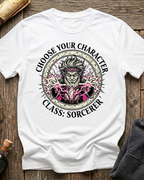 Choose Your Character Class: Sorcerer T-Shirt