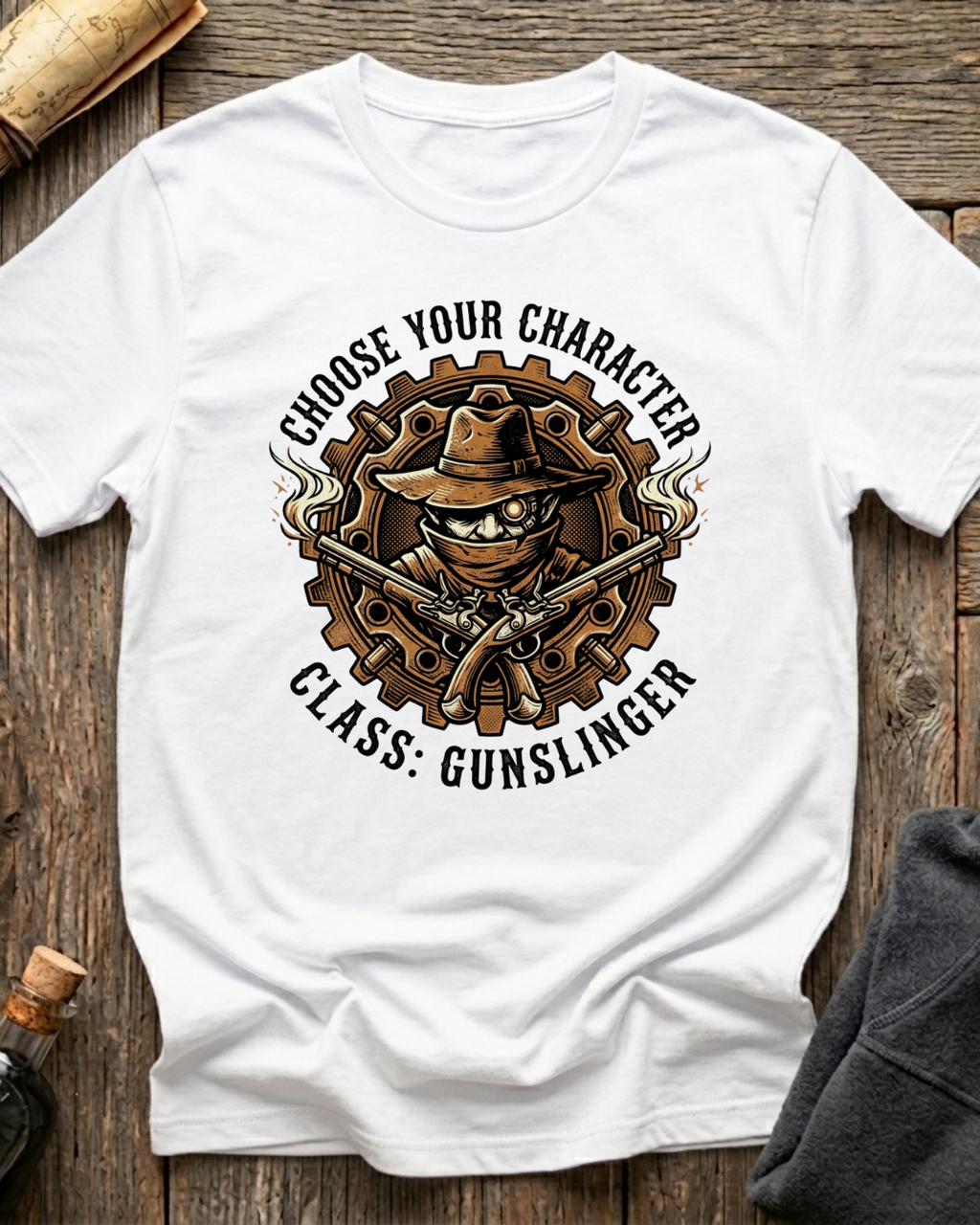 Choose Your Character Class: Gunslinger T-Shirt