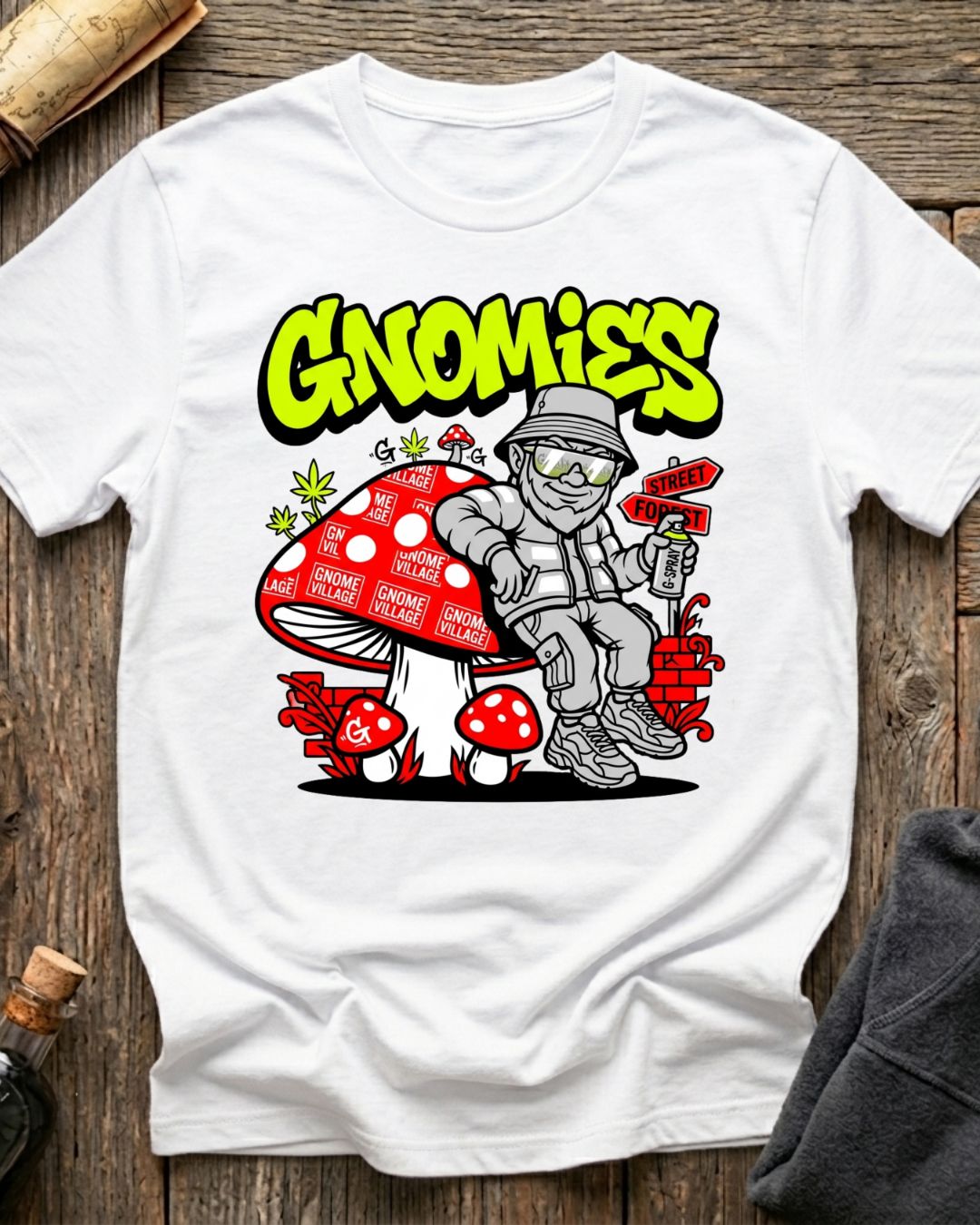 Gnome Village Graffiti T-Shirt
