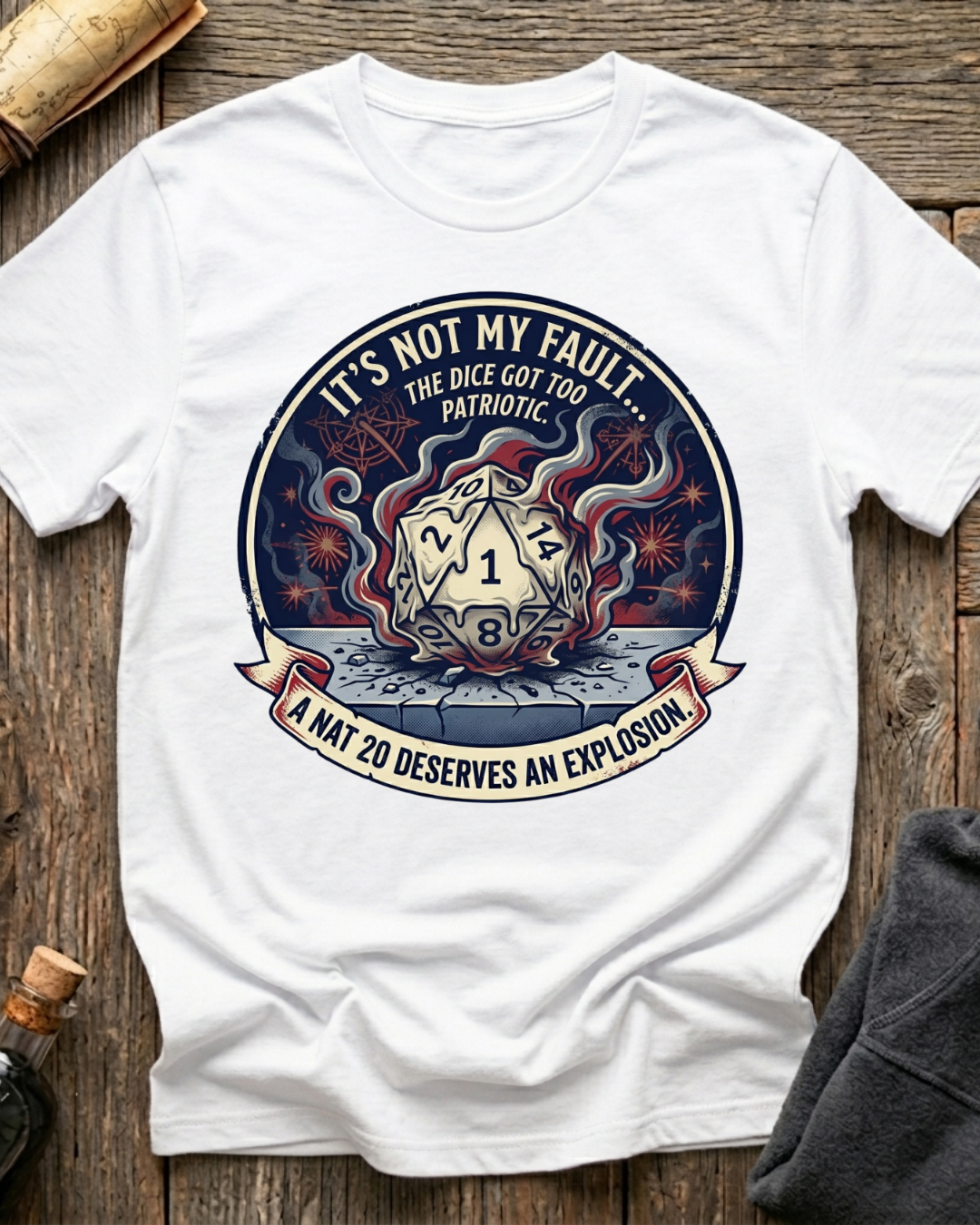 The Dice Got Too Patriotic T-Shirt