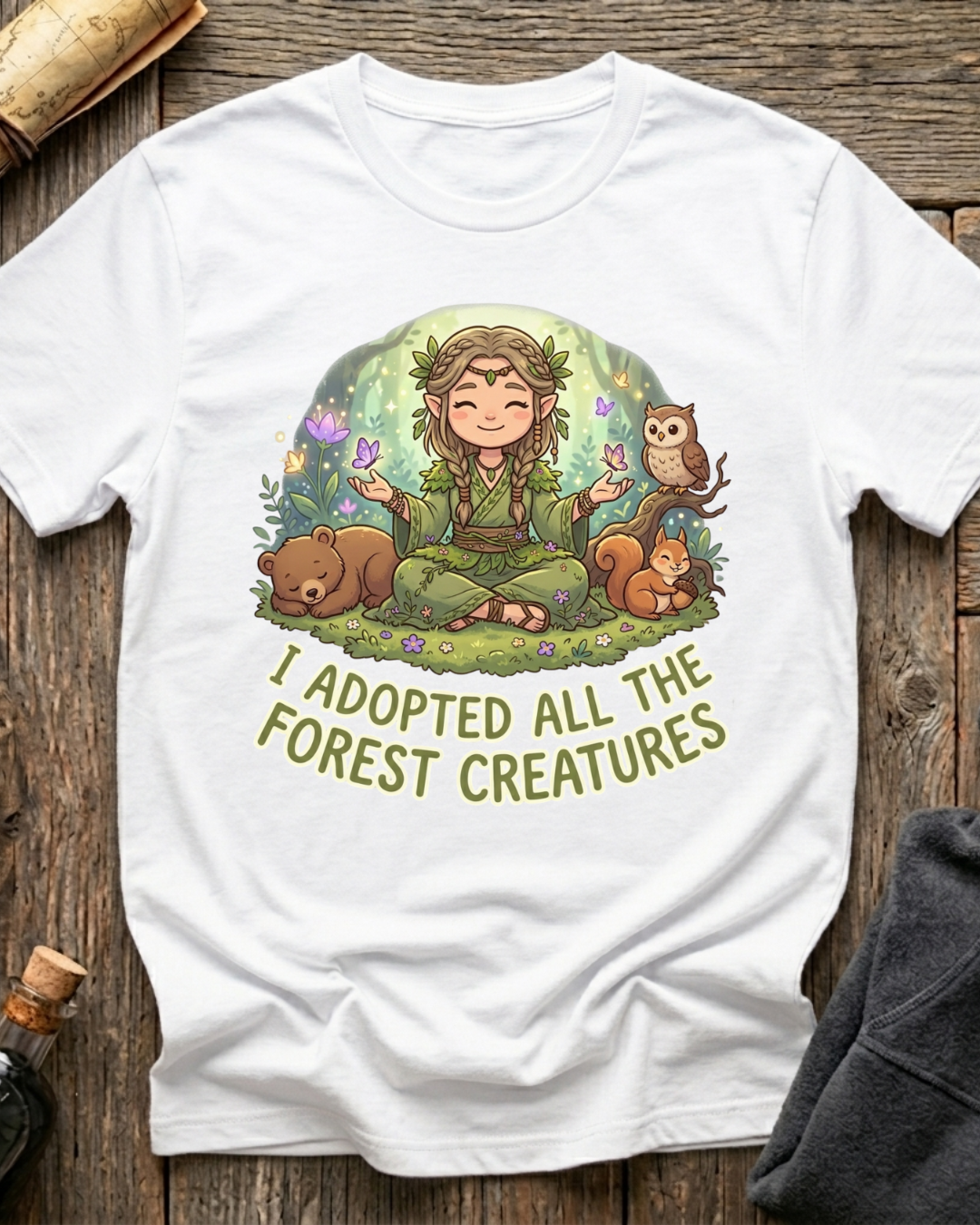 Druid Forest Creatures T-Shirt