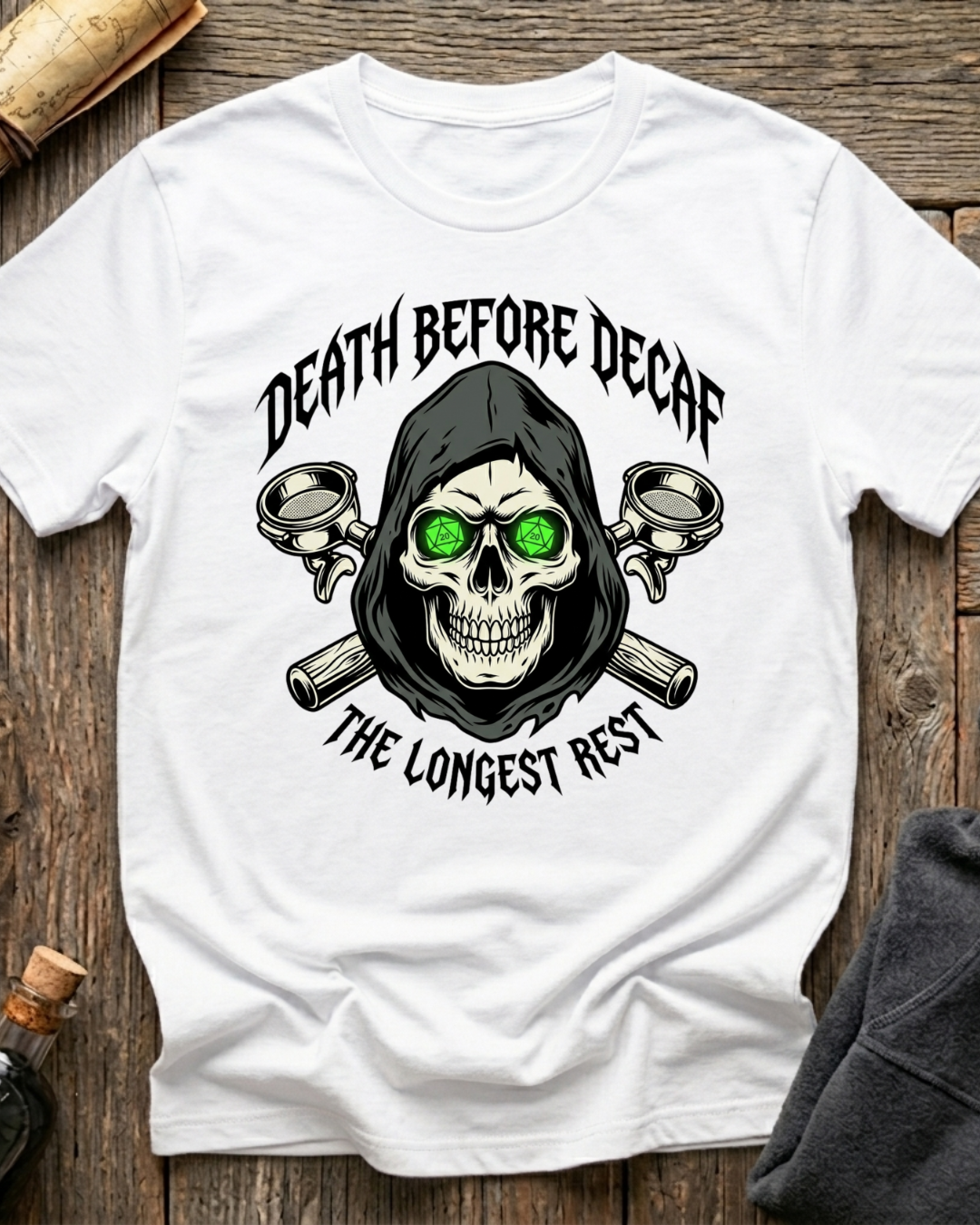 Death Before Decaf T-Shirt