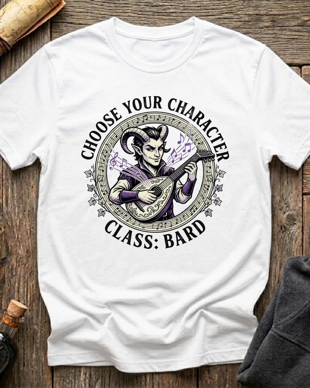Choose Your Character Class: Bard T-Shirt