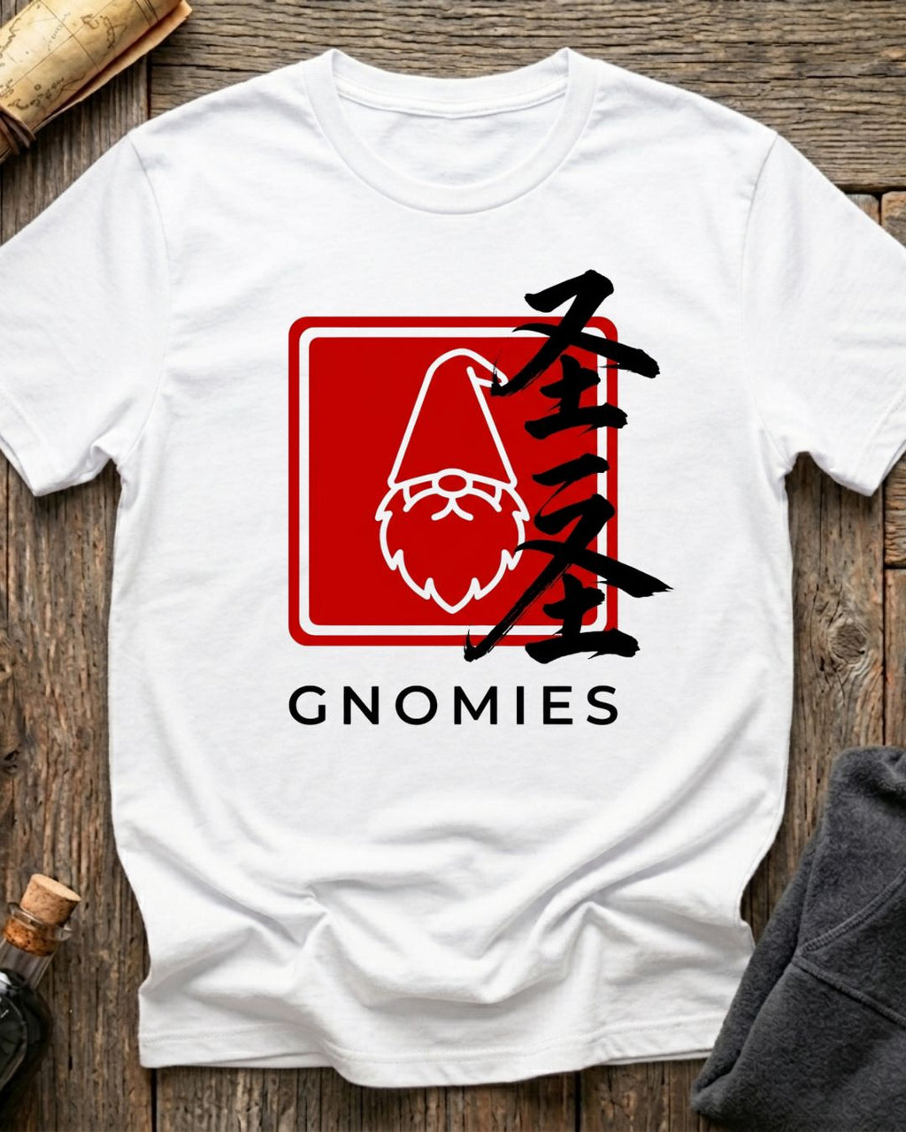 Gnomies Kanji Crest V.1 T-Shirt