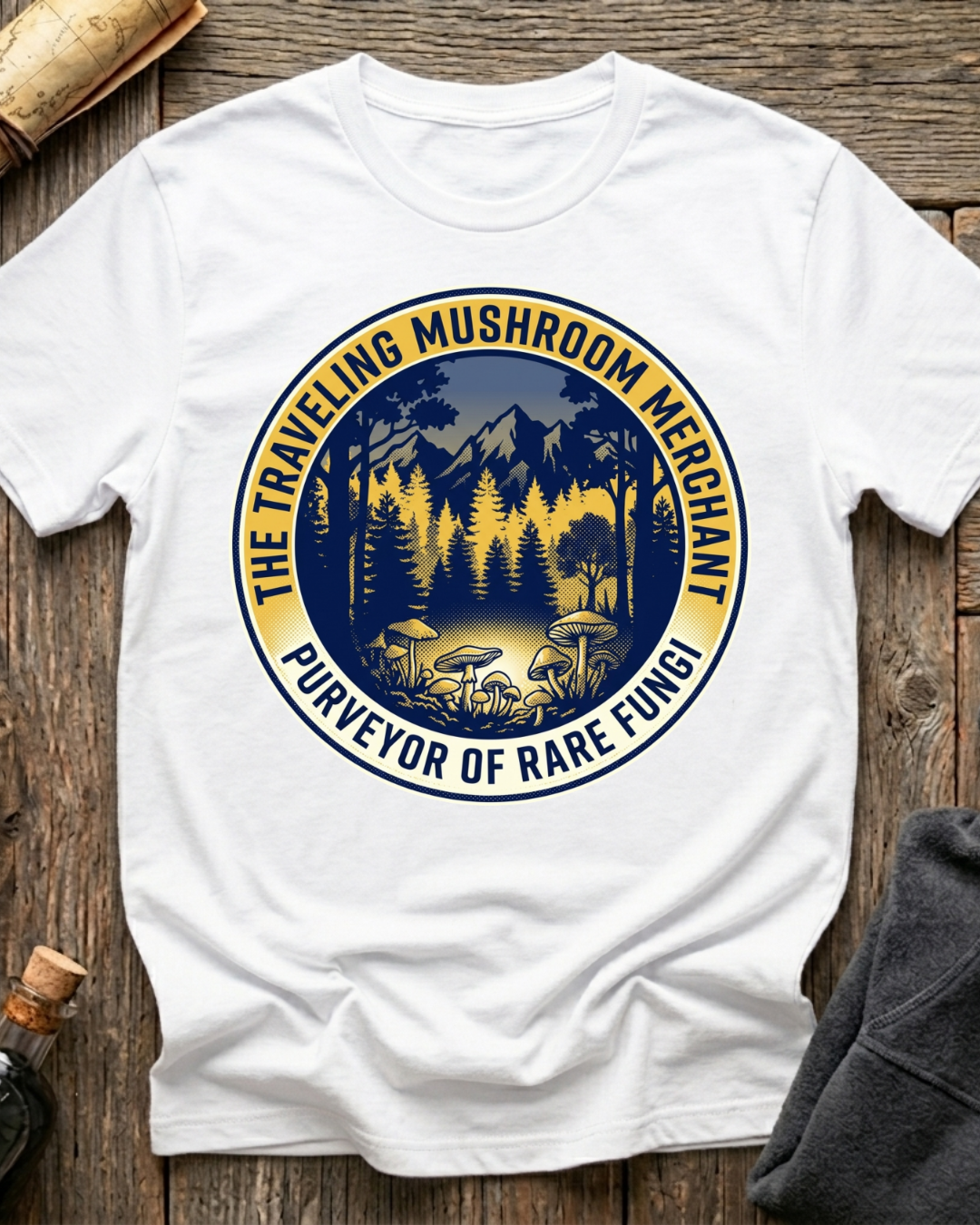 Traveling Gnome Merchant T-Shirt