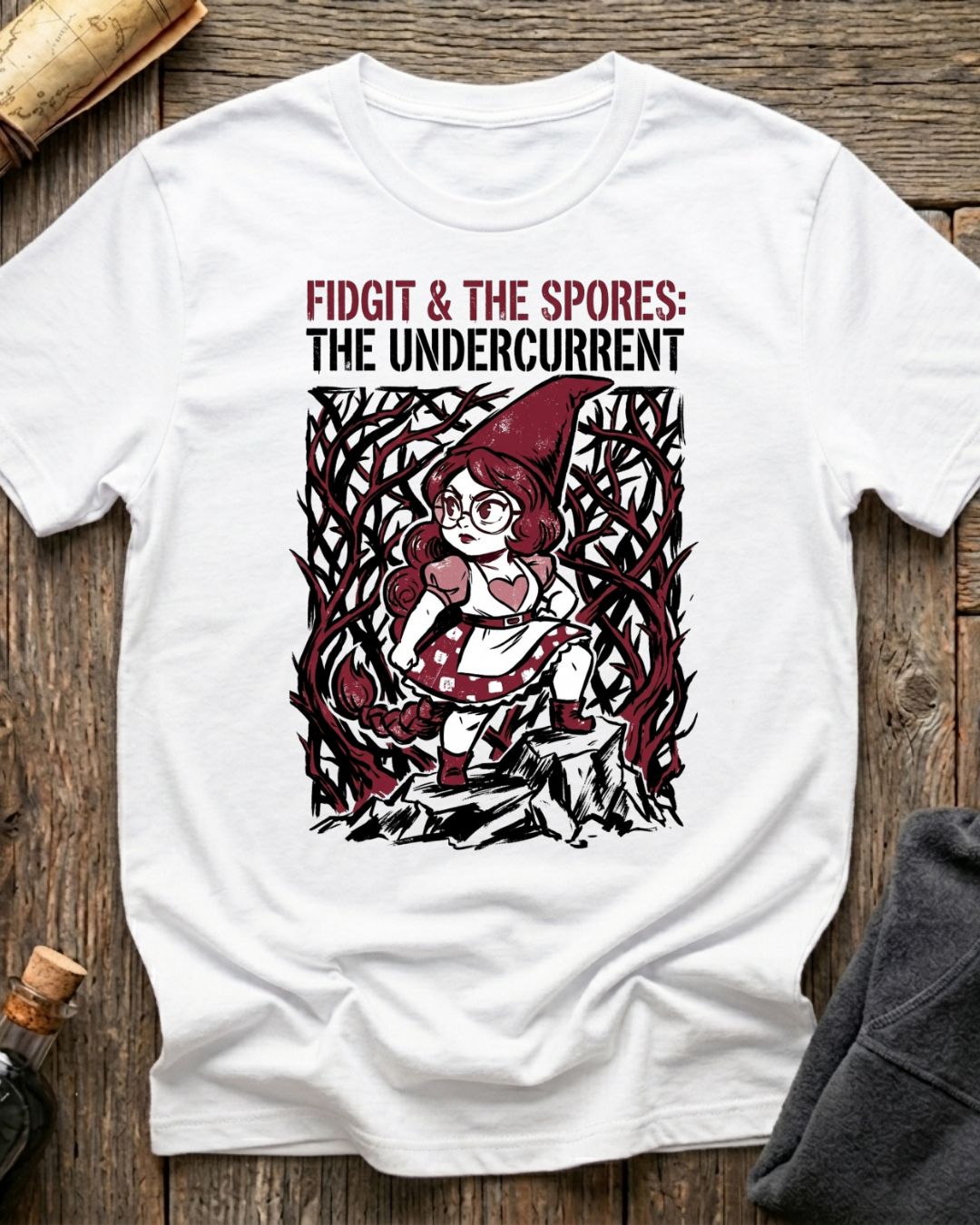 Fidgit & The Spores: The Undercurrent T-Shirt