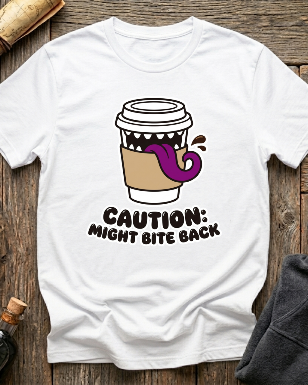 Caution: Might Bite Back T-Shirt