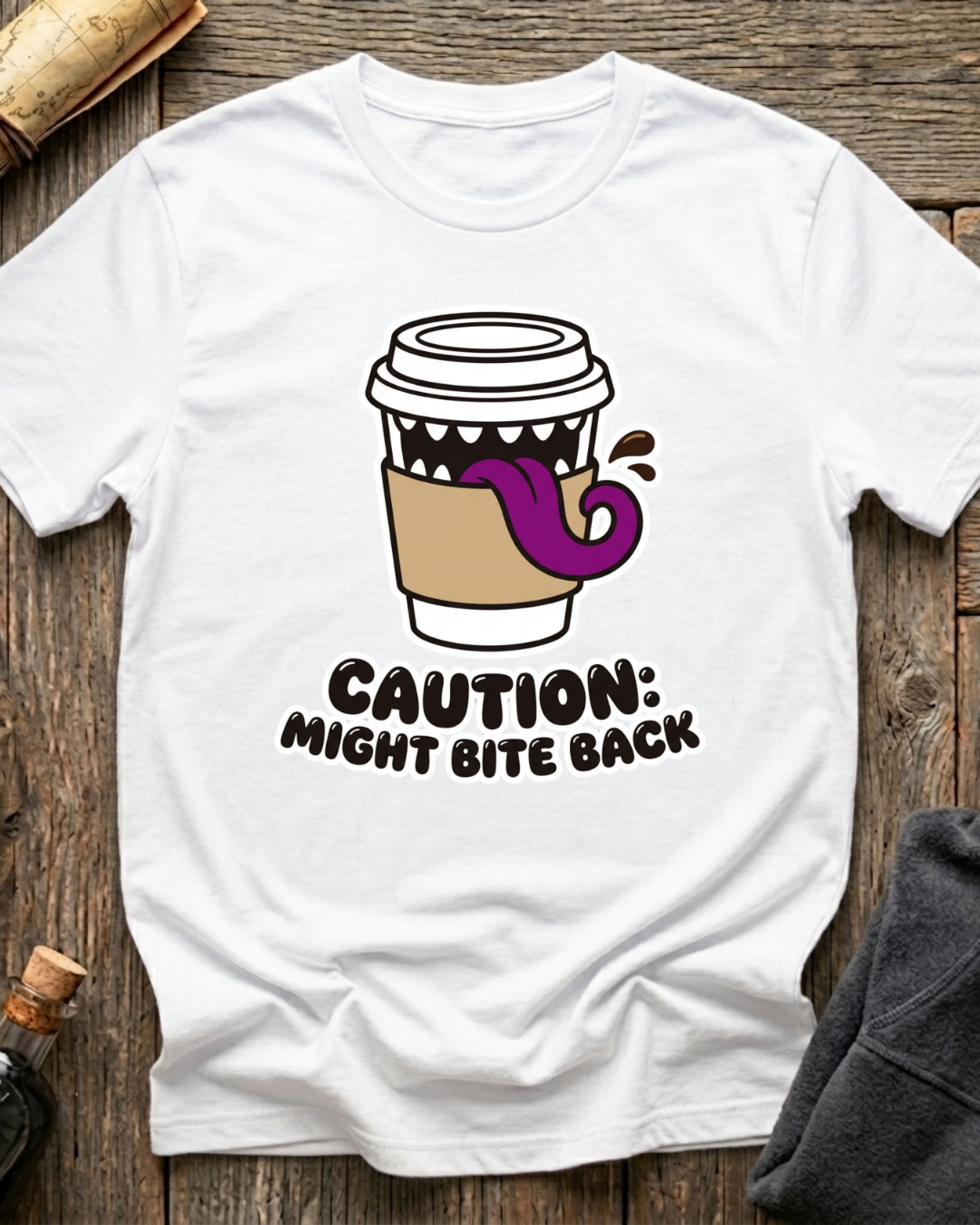 Caution: Might Bite Back T-Shirt