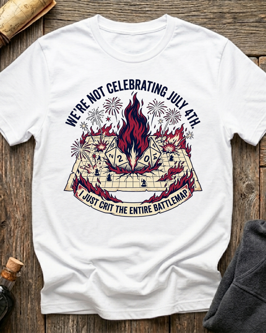 I Just Crit The Entire Battlemap T-Shirt