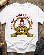 Gnomies Hideaway Tavern World Tour T-Shirt