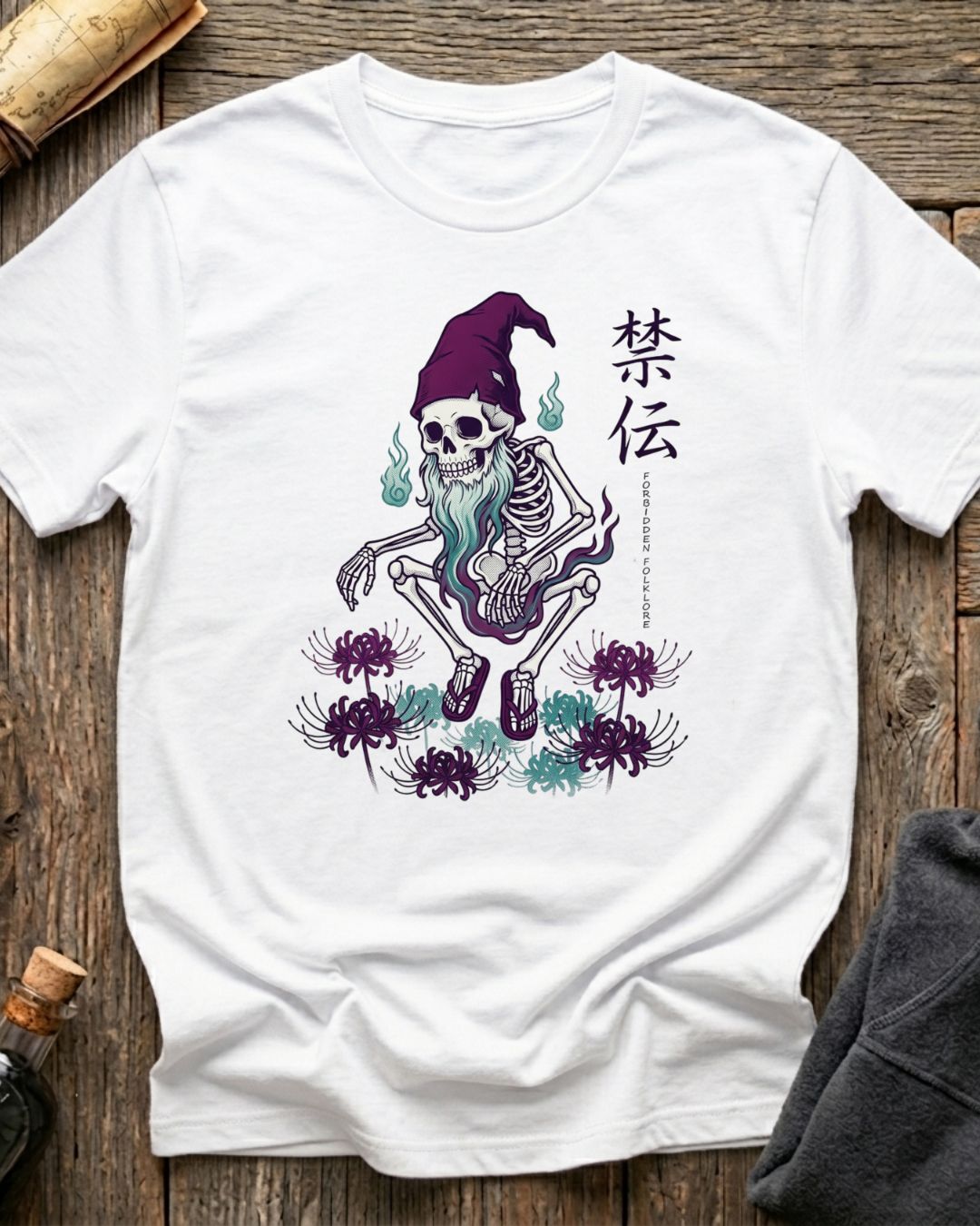 Skeleton Spirit Gnome T-Shirt