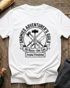 Gnomies Adventure Guild - All Races. One Tale V.1 T-Shirt