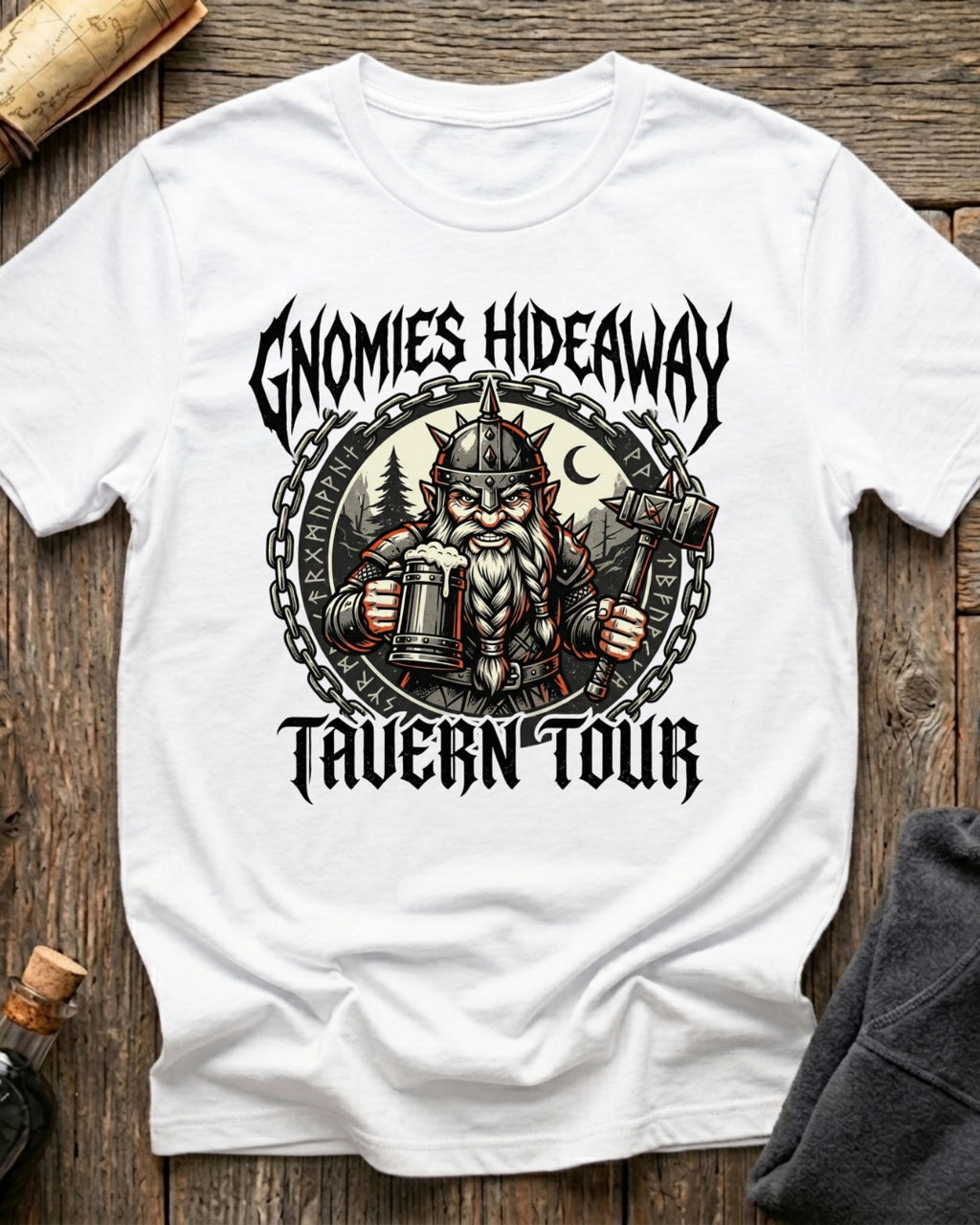 Gnomies Hideaway Tavern Tour T-Shirt