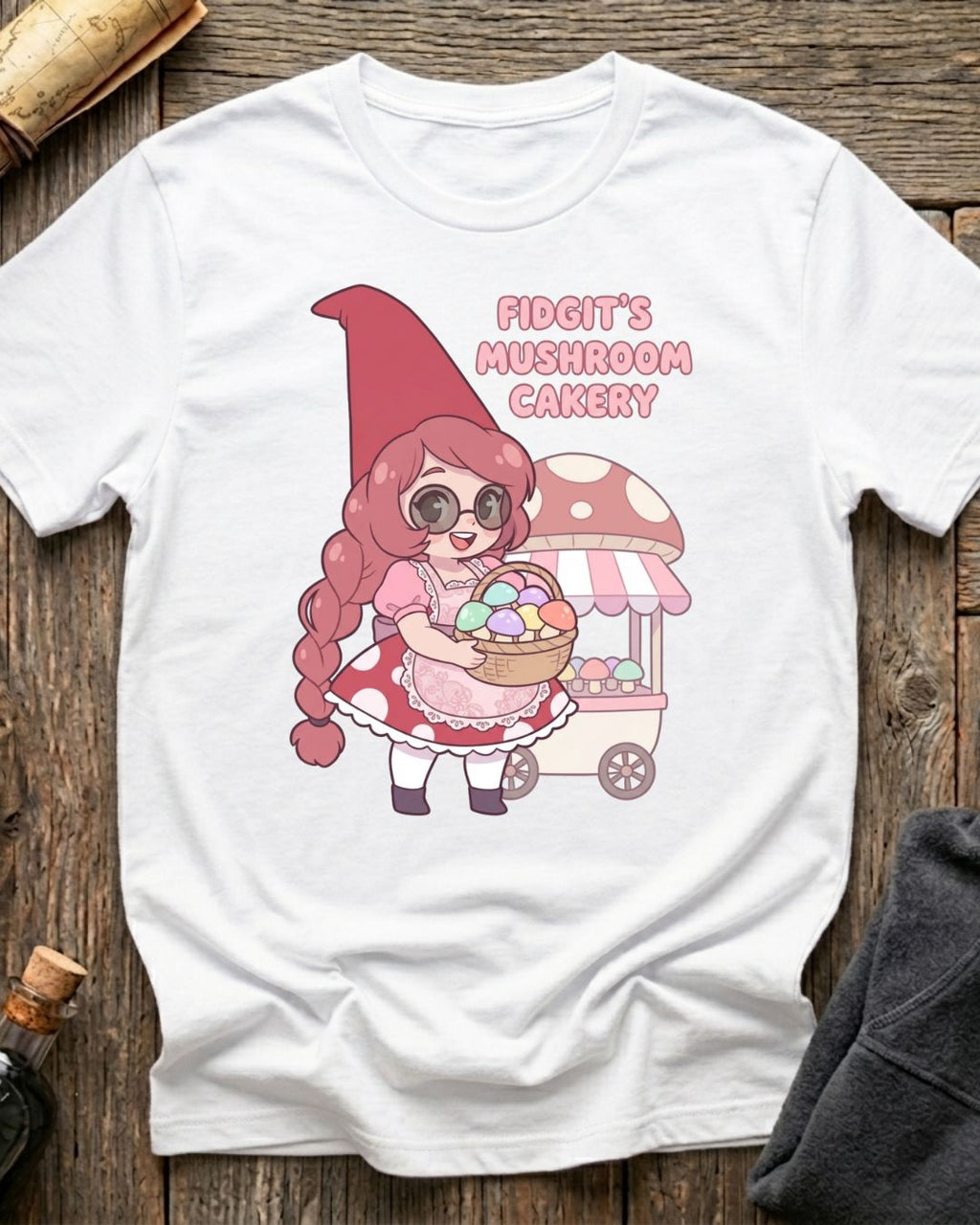 Fidgit's Mushroom Cakery T-Shirt