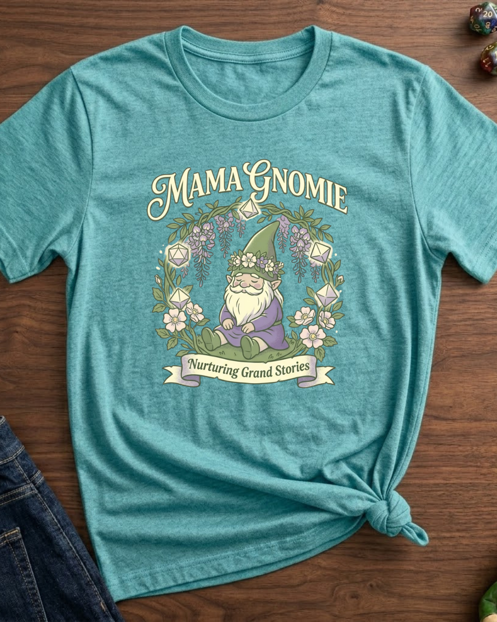 Mama Gnomie - Nurturing Grand Stories T-Shirt