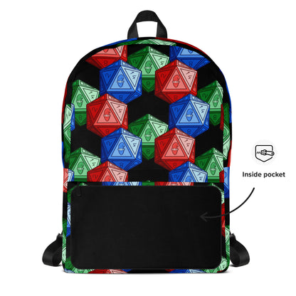 Gnomies D20 Dice Bag Backpack