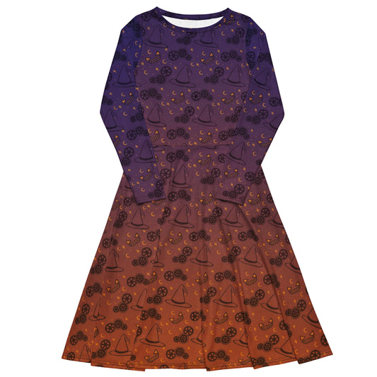 Spooktastic Witchy Midi Dress | Gnomies Clothing