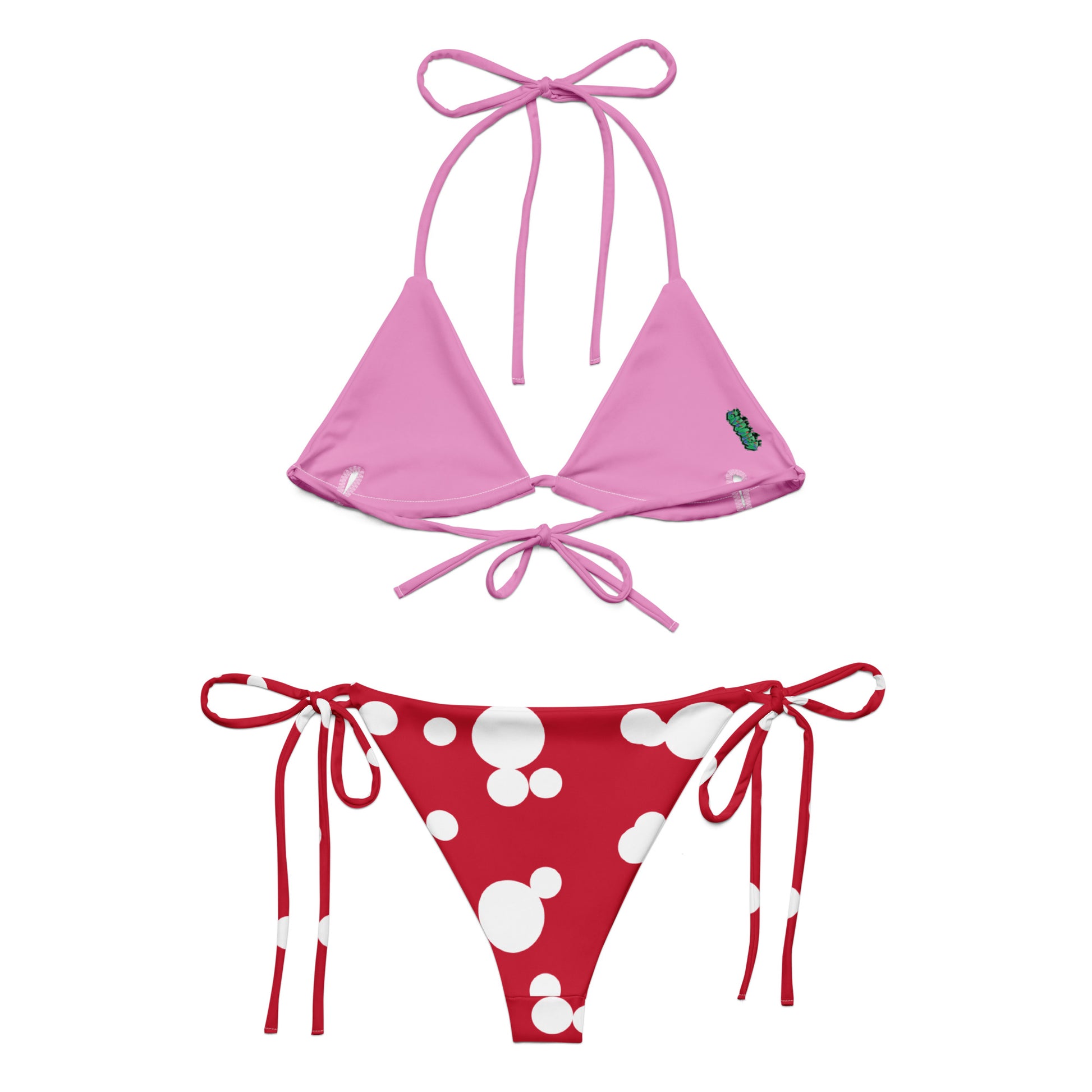 Fidgit the Gnomegirl Mushroom Bikini Set – Whimsical Swimwear