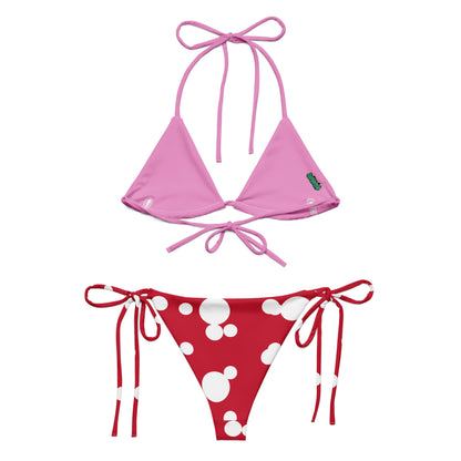 Fidgit the Gnomegirl Mushroom Bikini Set – Whimsical Swimwear