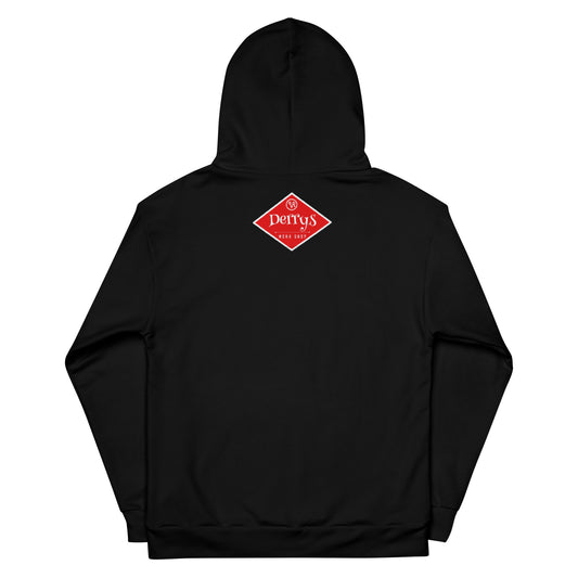 Derrys Tavern Nights Large Front Hoodie