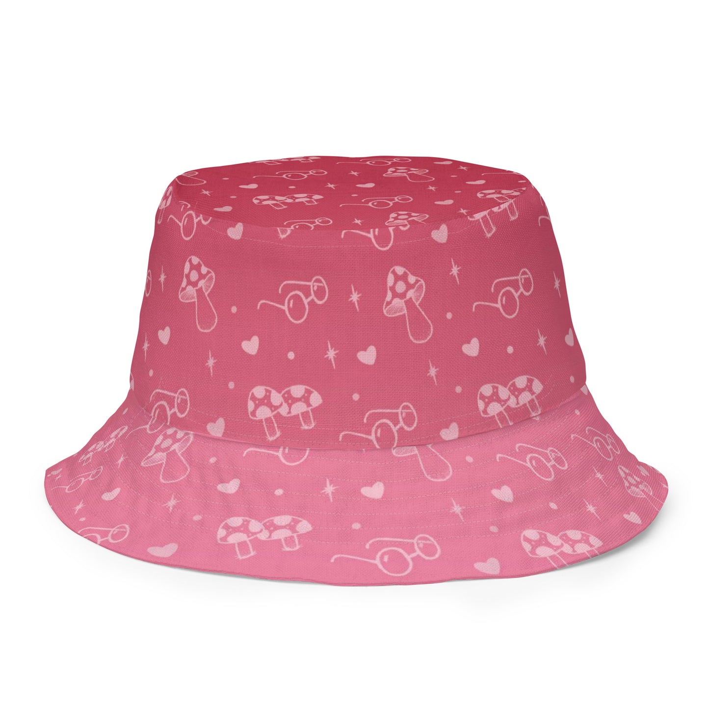 Mushroom Love Reversible Bucket Hat | GnomieShop