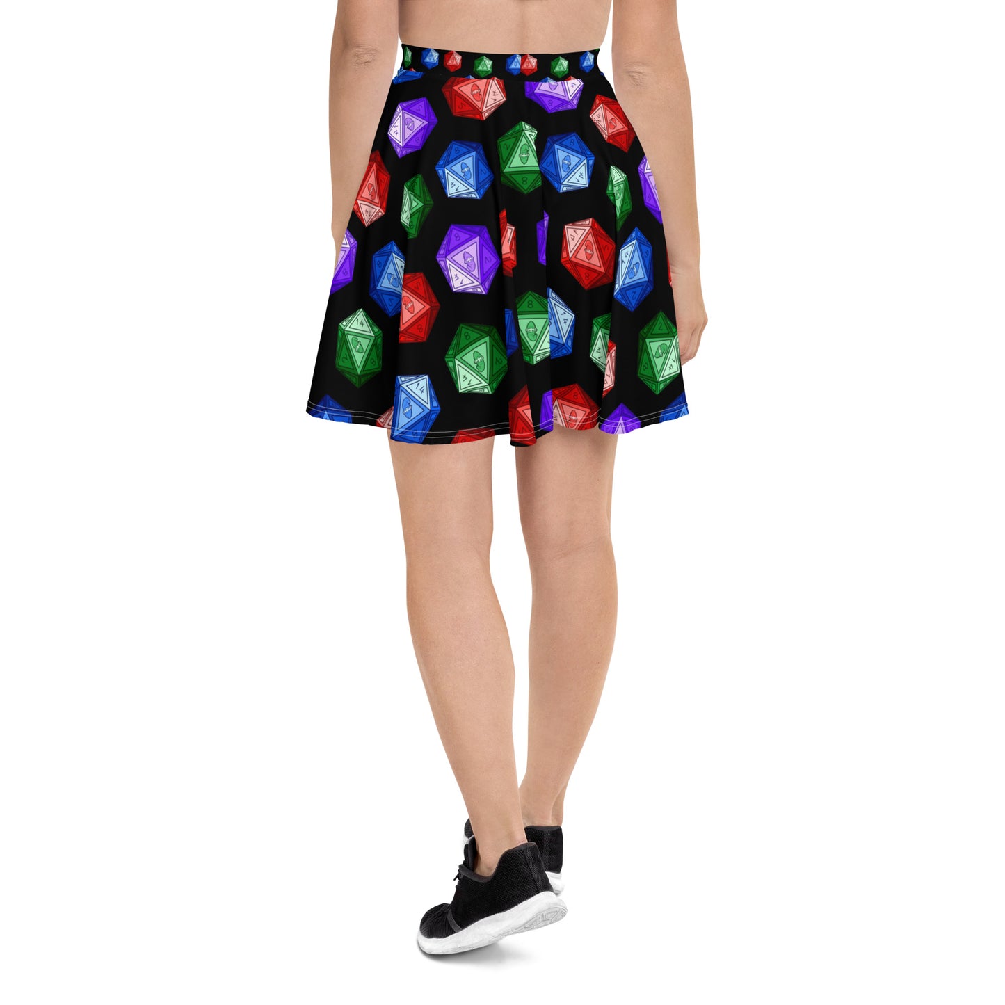 Mixed Gnomies D20 Skater Skirt