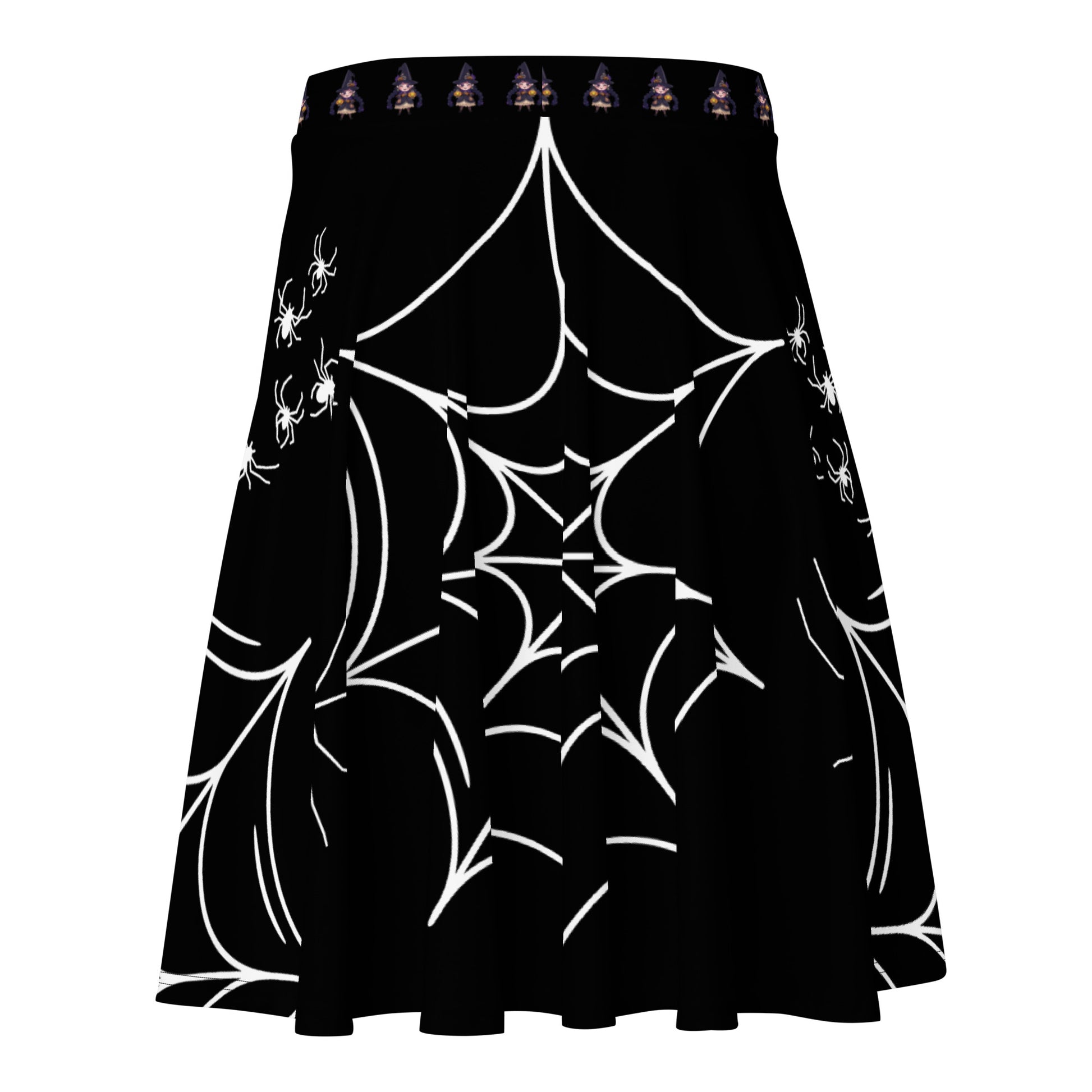 Sprockets Black Spiderweb Skirt | Gnomies Clothing