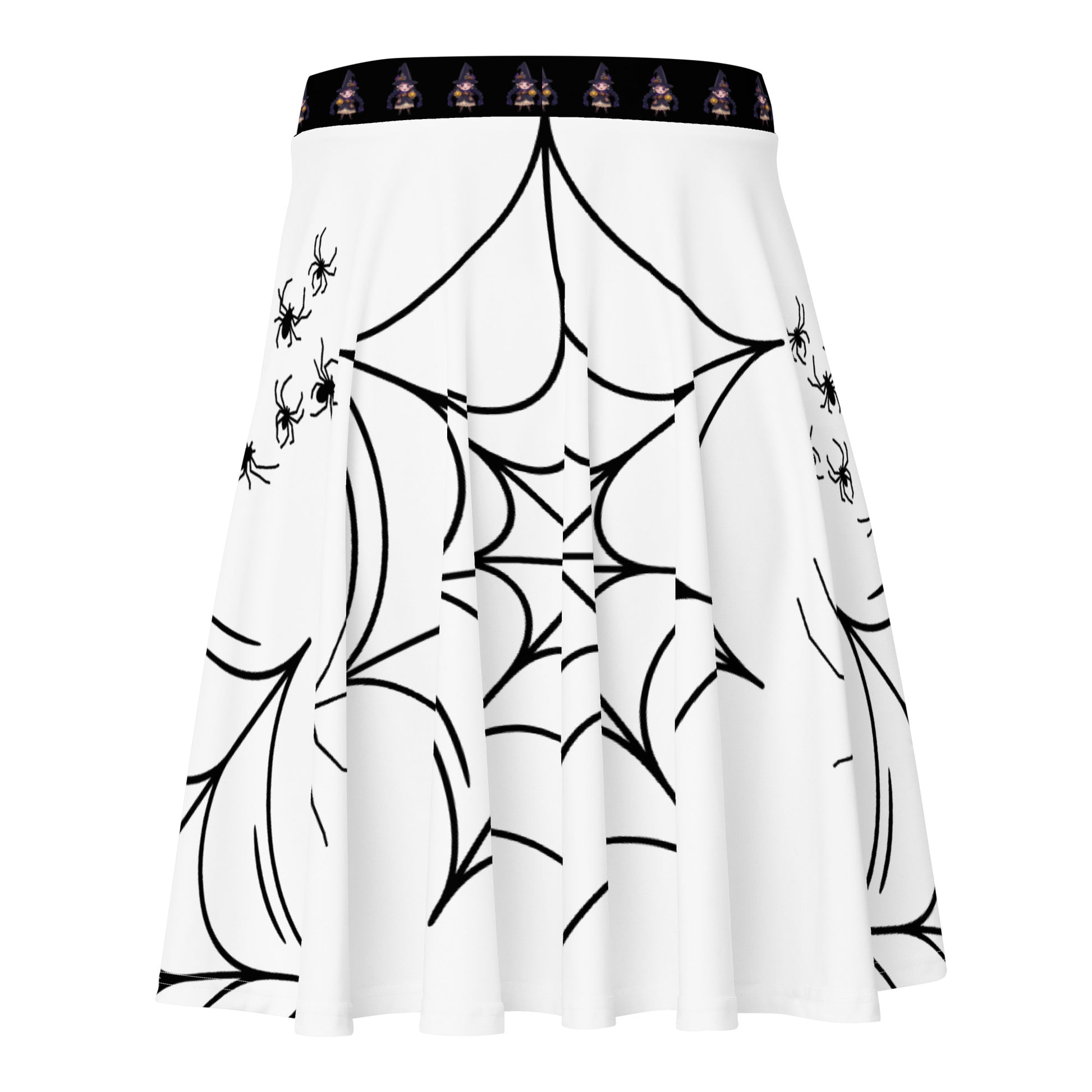 Sprockets White Spiderweb Skirt | Gnomies Clothing