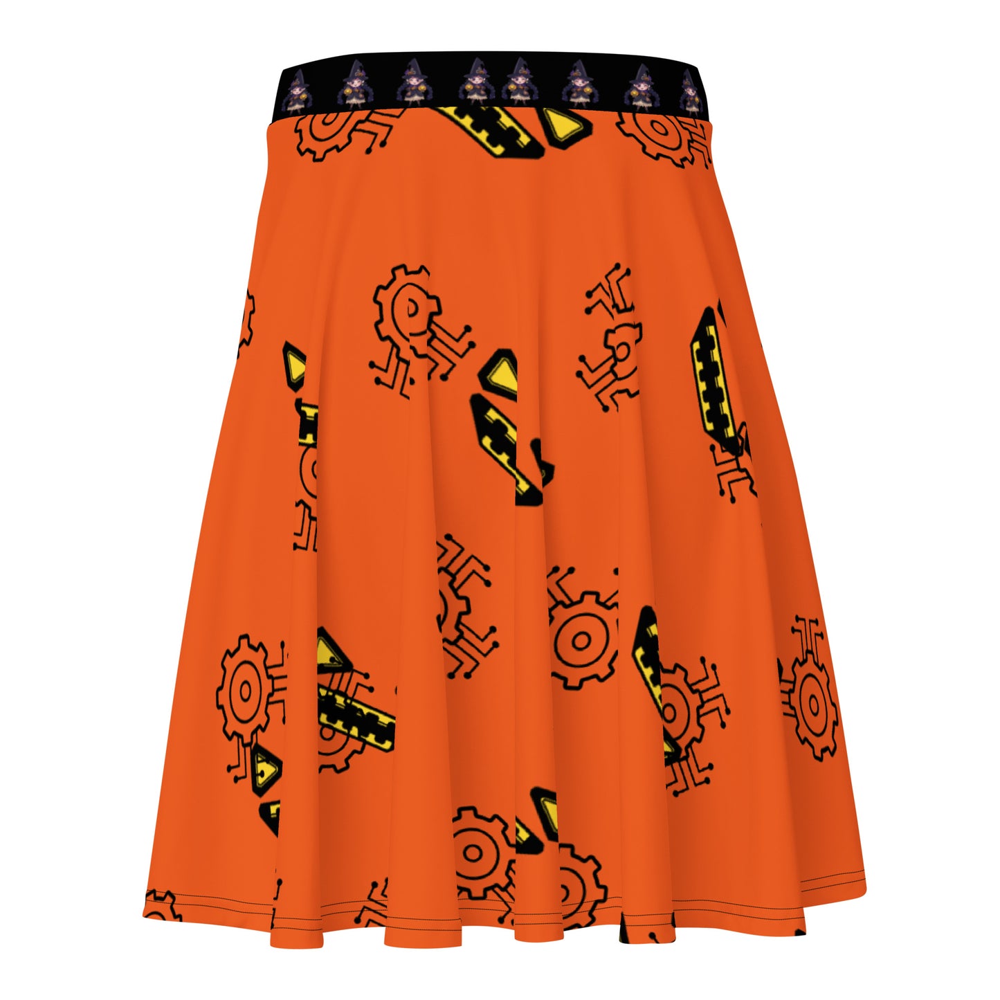 Sprockets Gear Jack O’Lantern Skirt | Gnomies Clothing